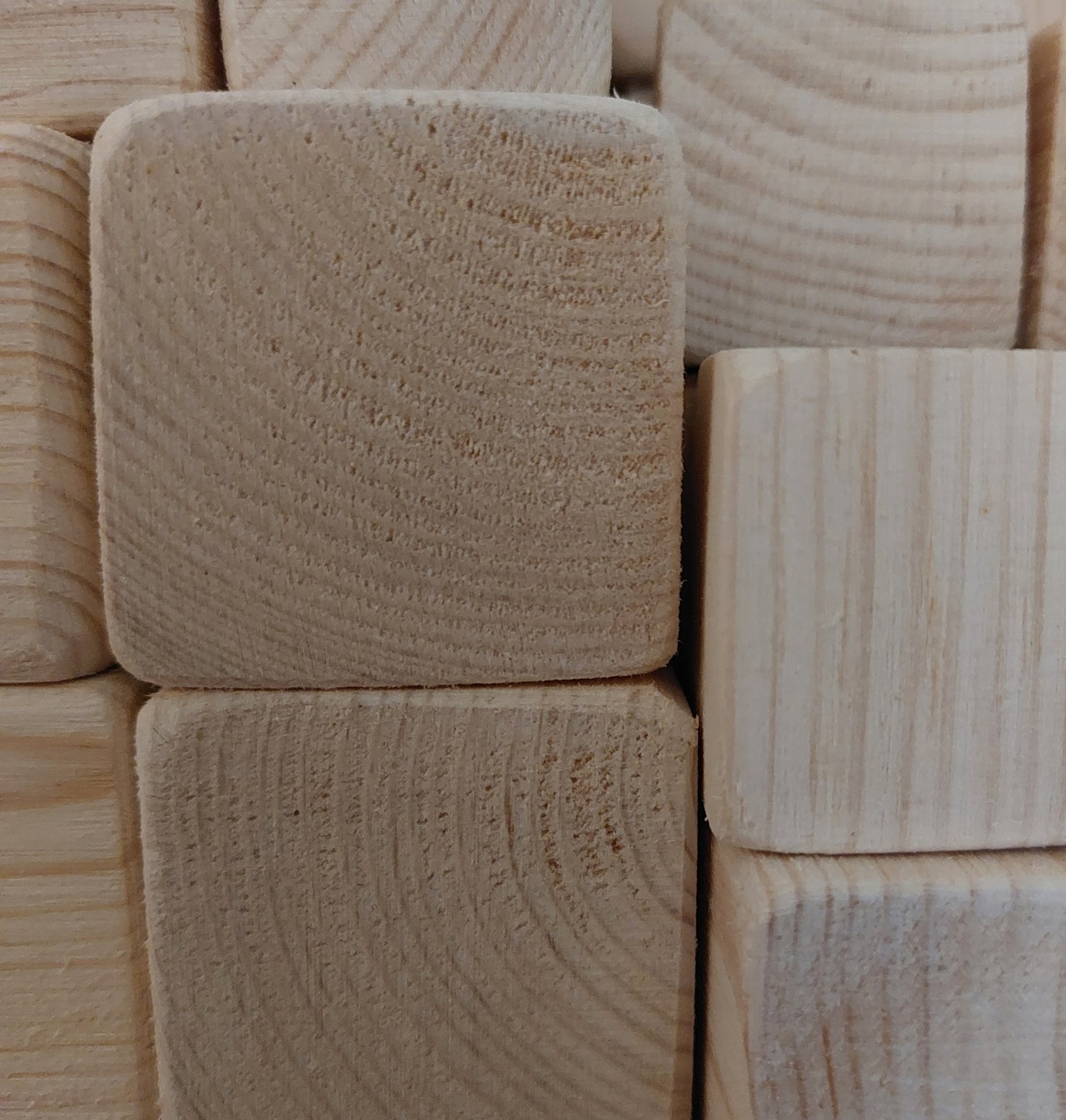 20x Wooden Blocks 3.5cm x 3.5cm