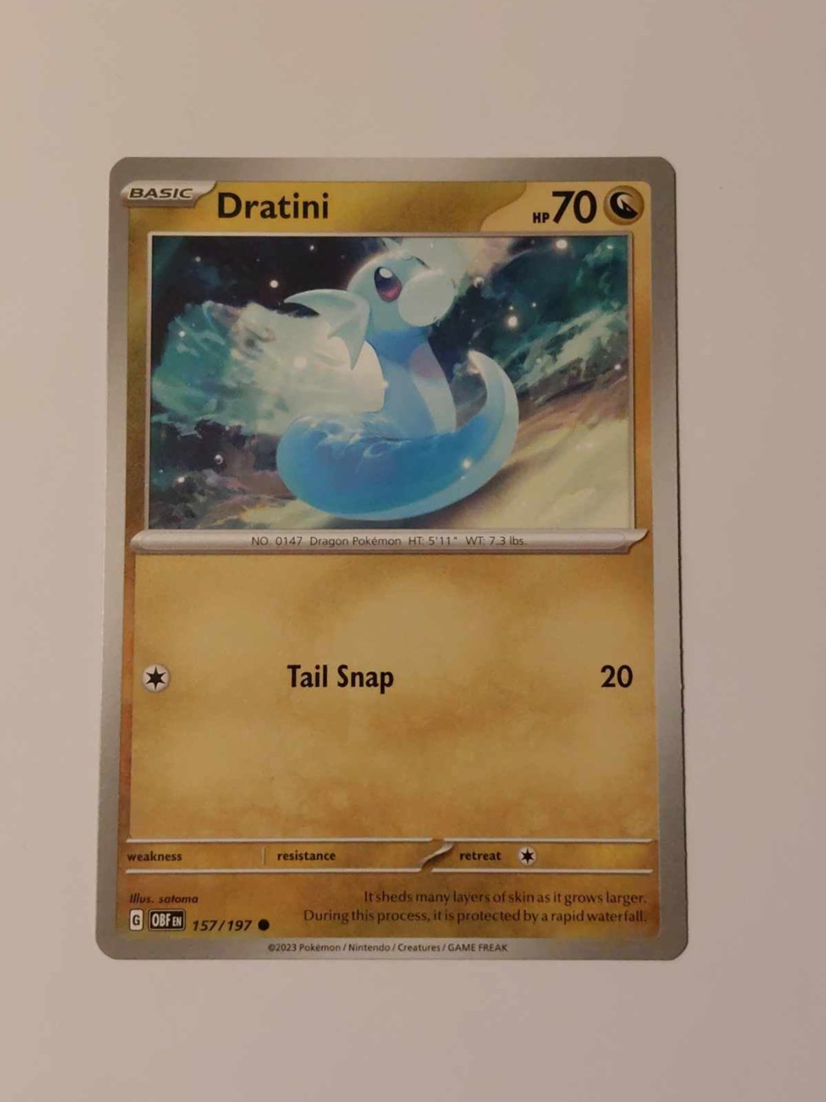 Pokemon Card - Dratini