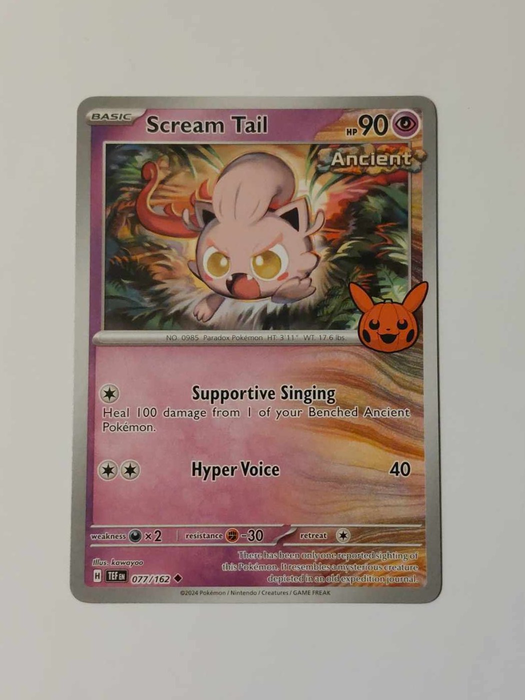 Pokemon TCG - Scream Tail