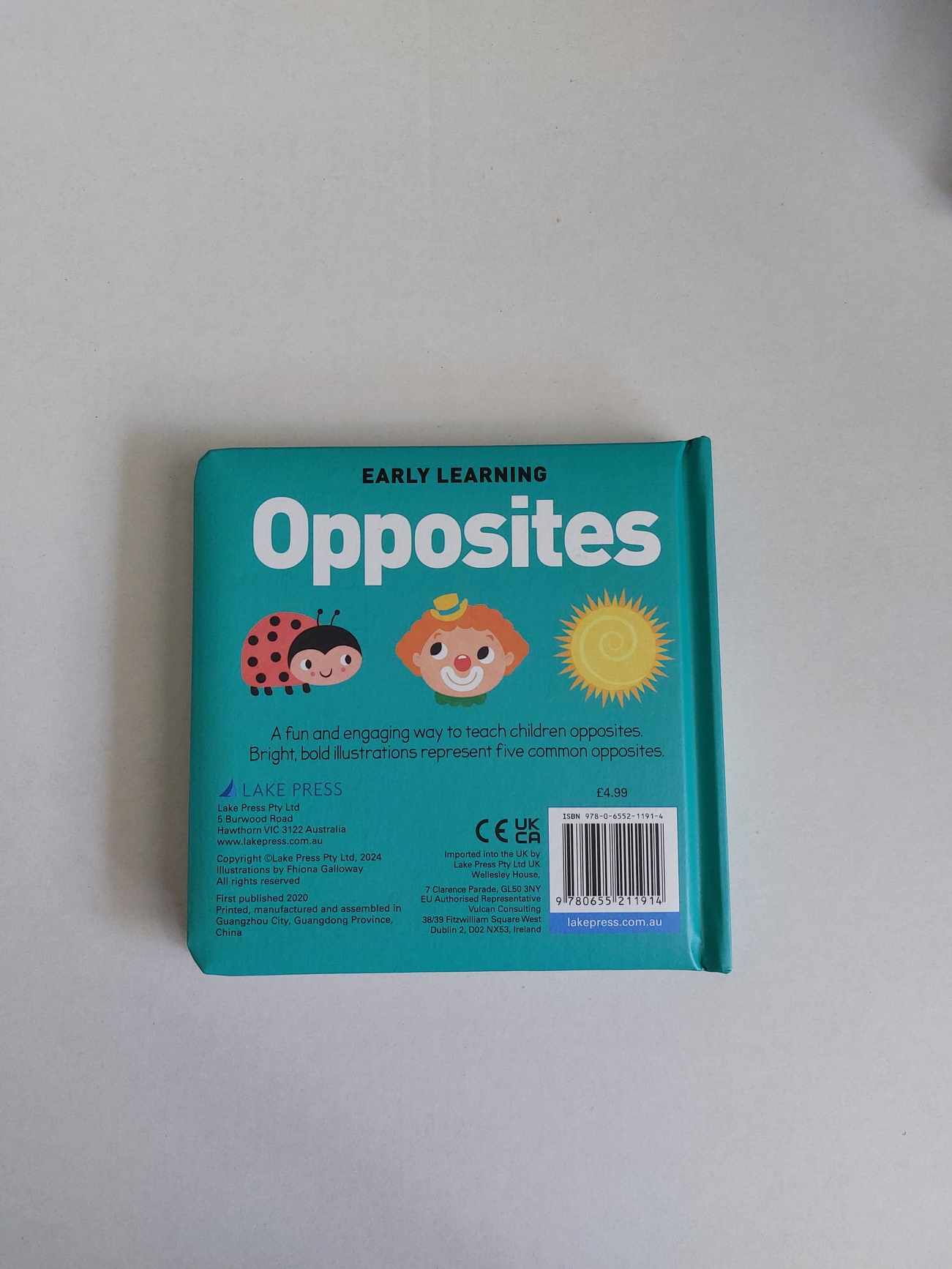 Early Learning, Opposites