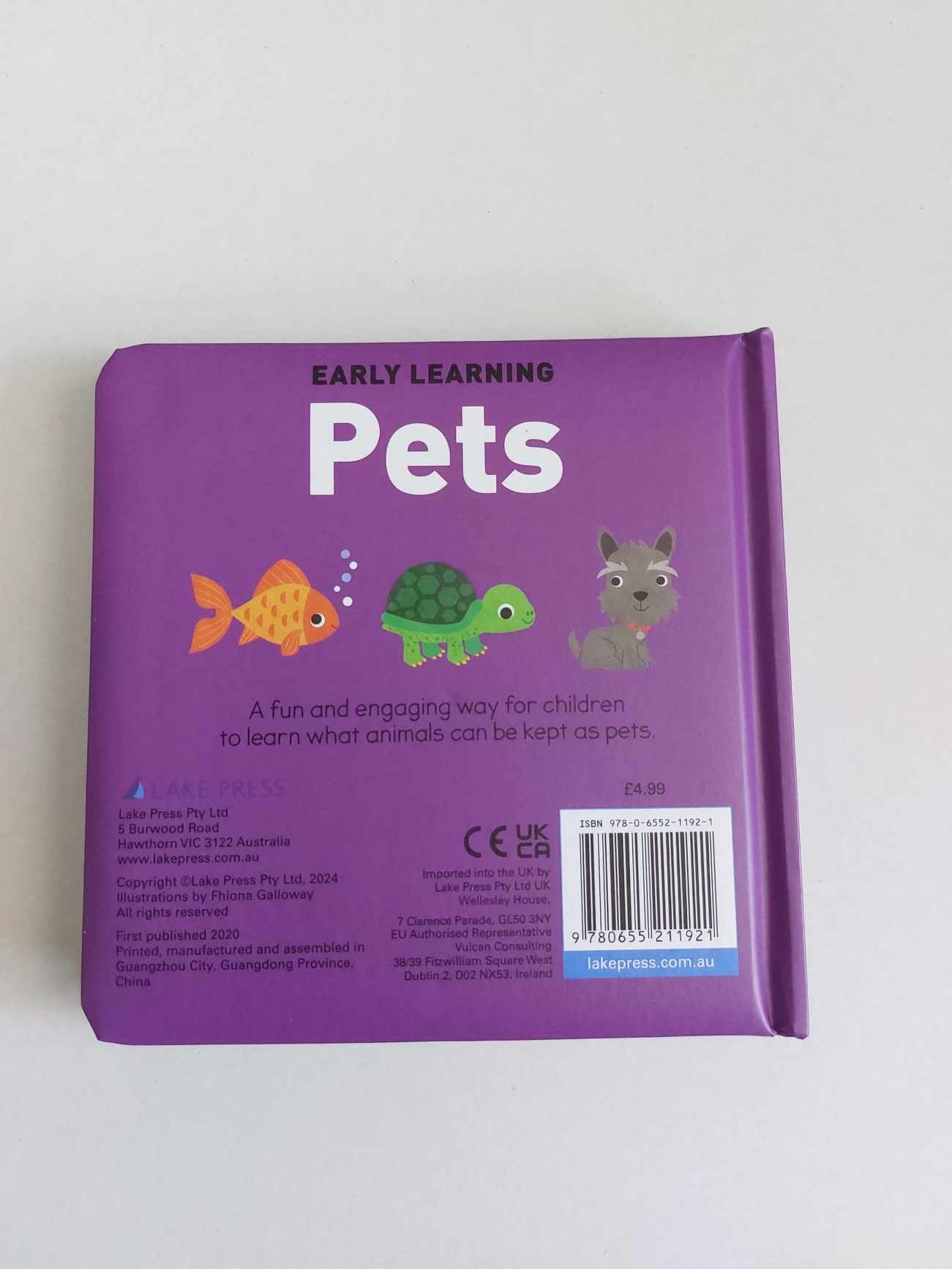 Early Learning, Pets