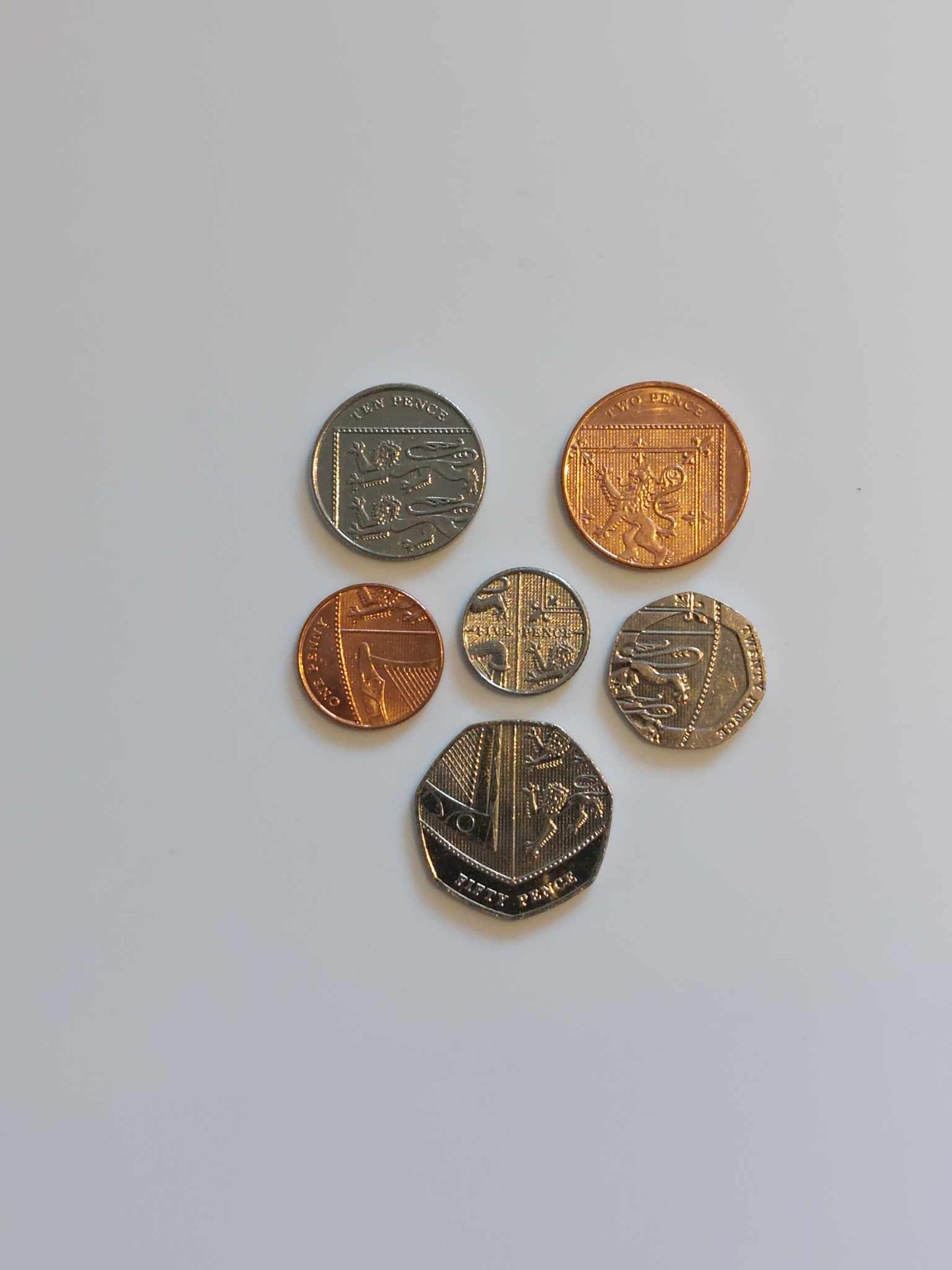 UK Royal Shield of Arms Coin set