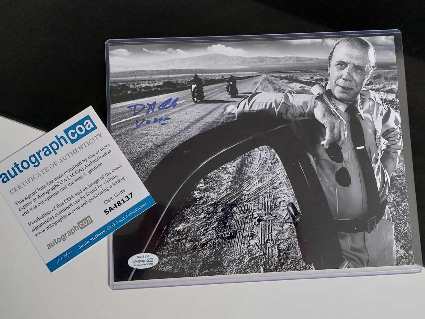 Dayton Callie Sons Of Anarchy Signed Photo