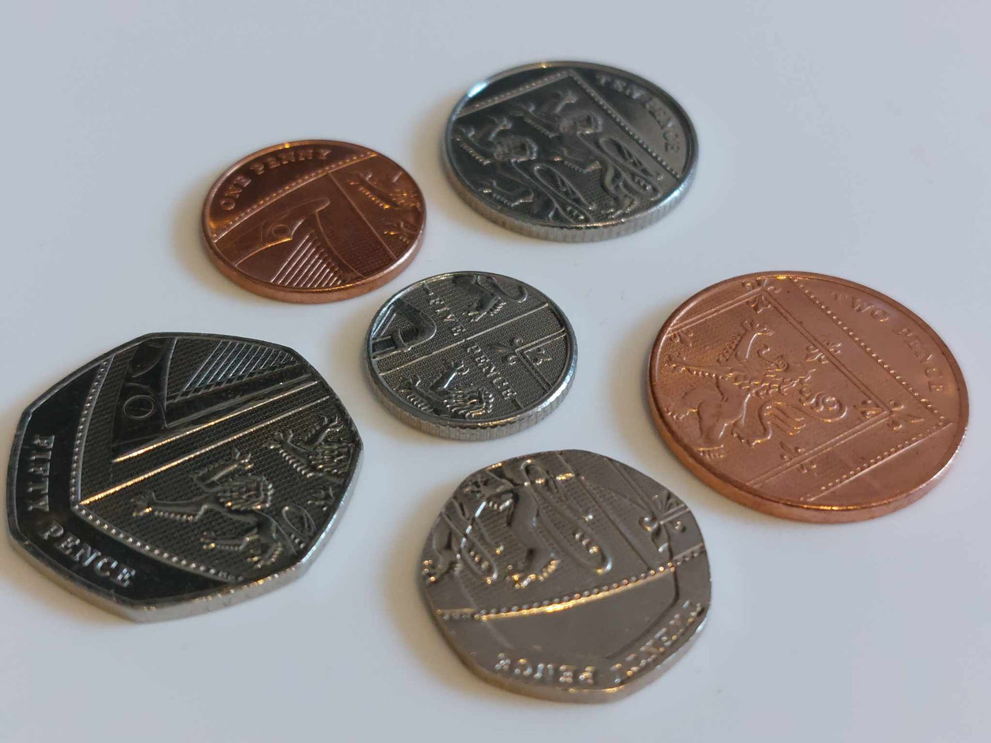 UK Royal Shield of Arms Coin set