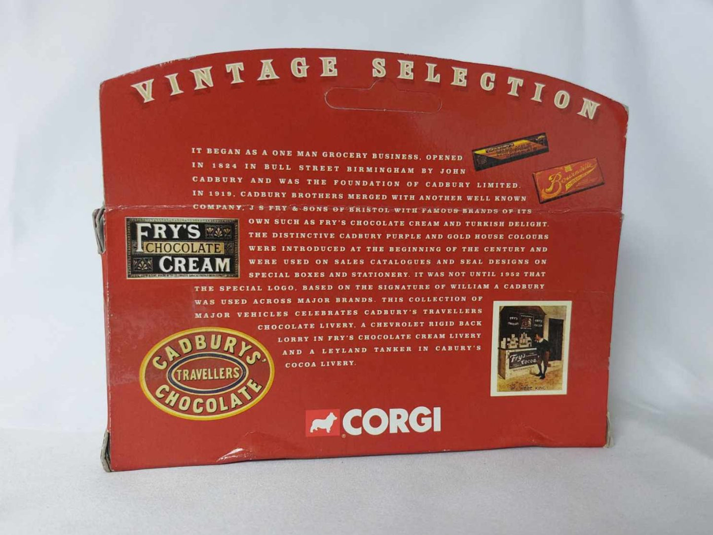 Corgi Fry's Chevrolet Van - Fry's Chocolate Cream