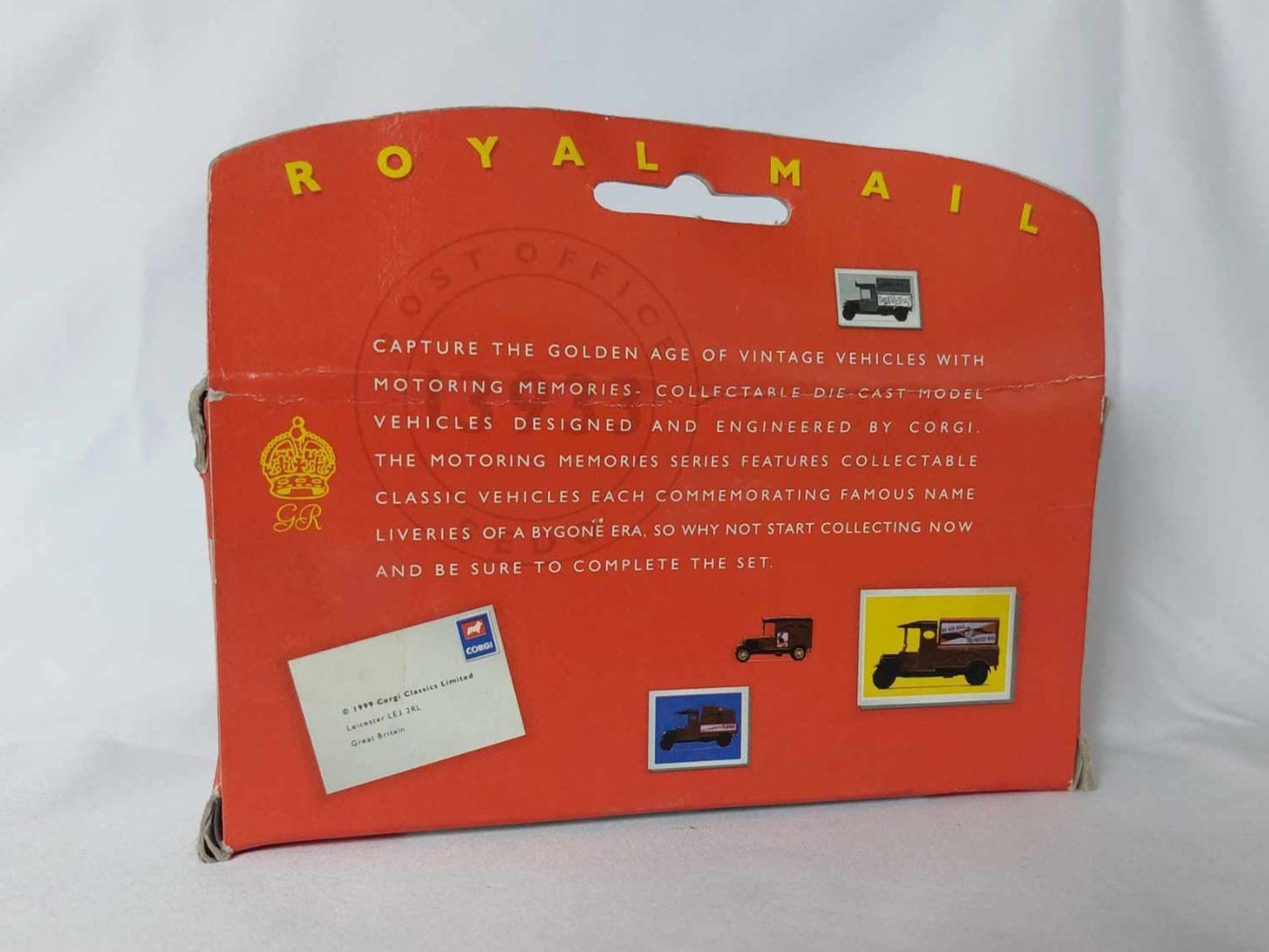 Corgi Royal Mail GR Delivery Van 1999 Corgi Diecast