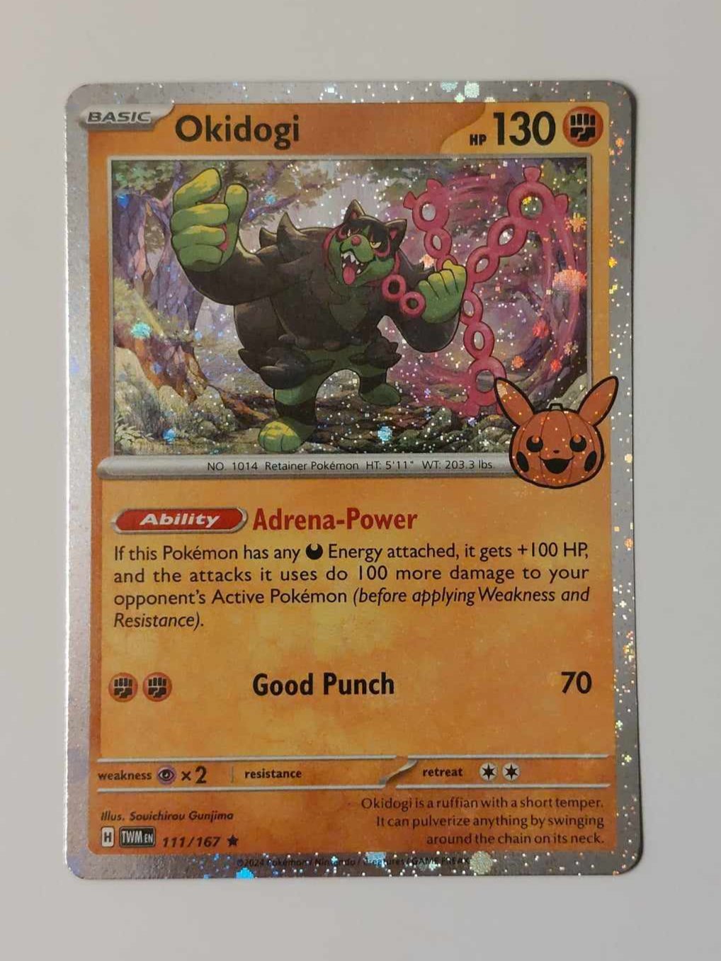 Pokemon Card Okidogi