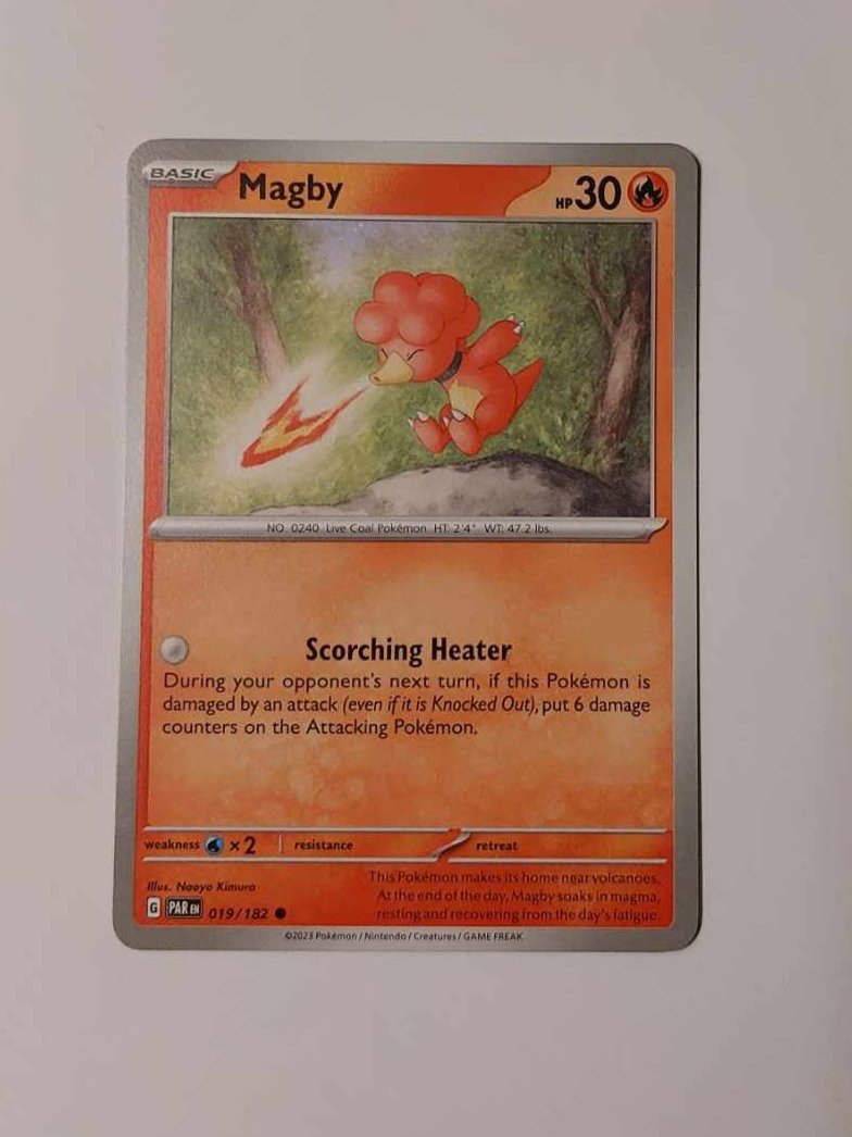 Pokemon TCG Card - Magby