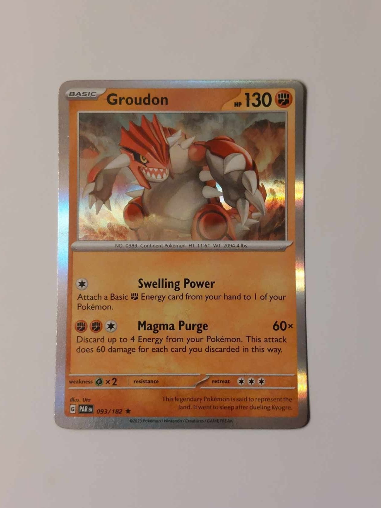 Pokemon Paradox Rift - Groudon