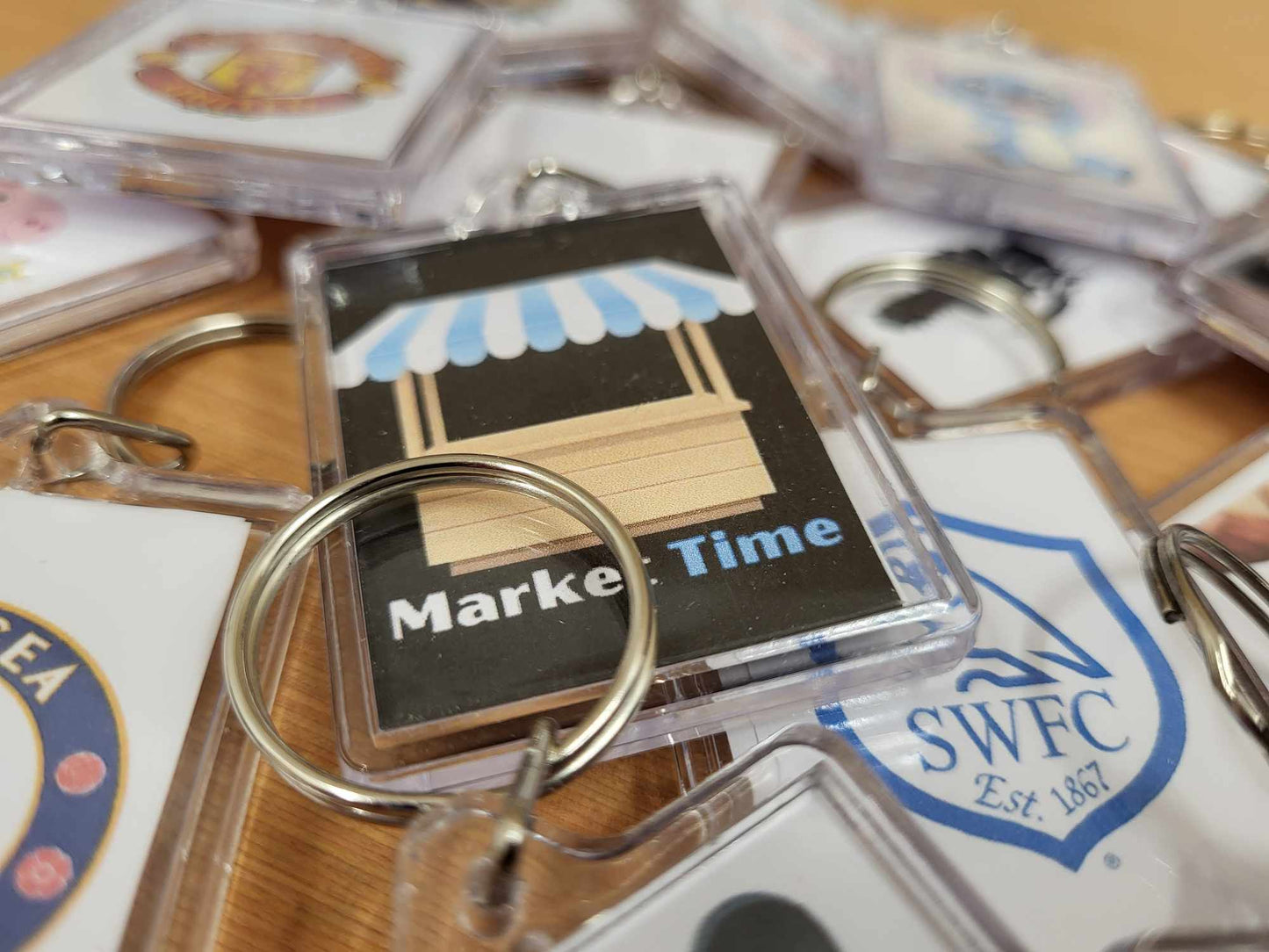 Various Keychains 5 in a pack