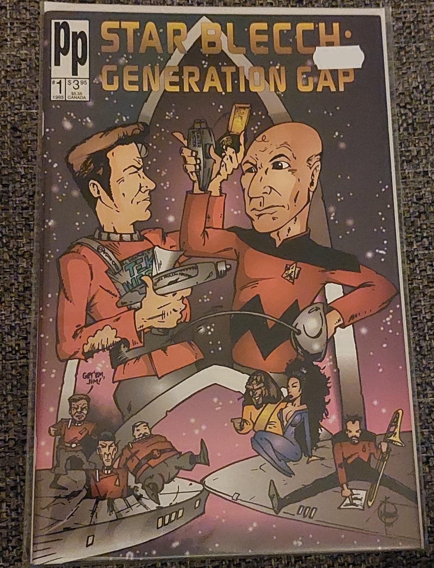 Star Blecch, Generation Gap, #1, Parody Press Comics, 1995