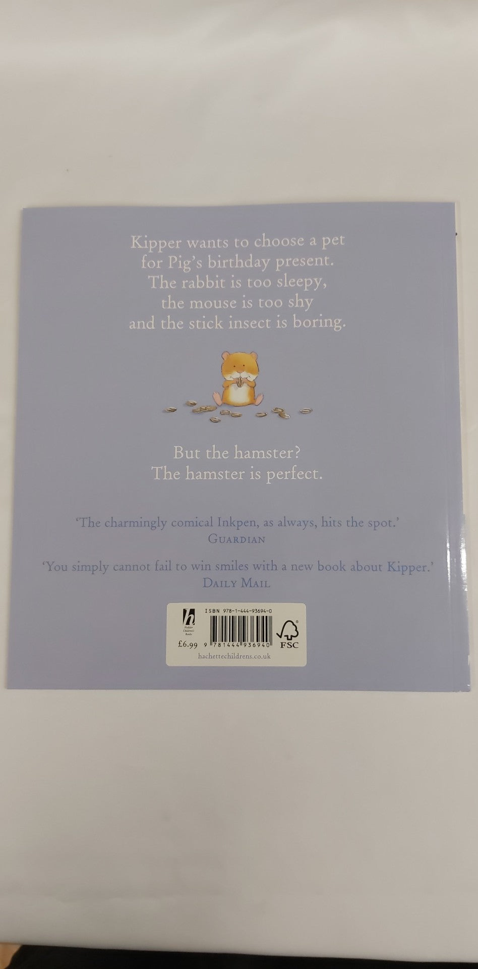 Kipper: Kipper's New Pet Paperback