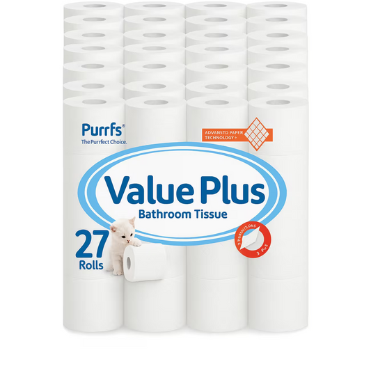 27 Quilted Toilet Tissue Rolls