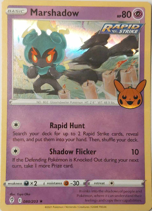Pokemon Card - Marshadow 080/203