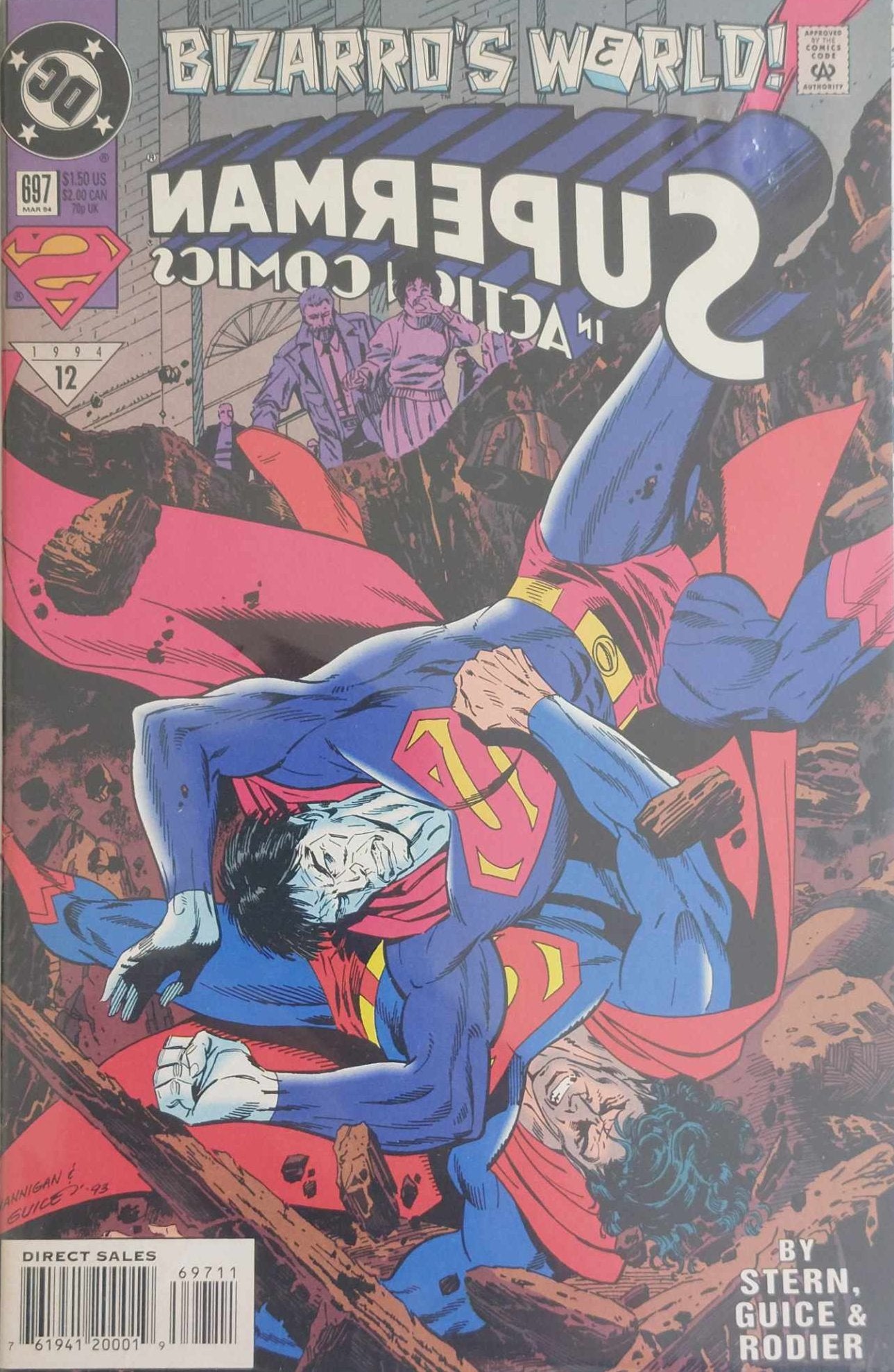 Superman Action Comics (1938-2011) #697