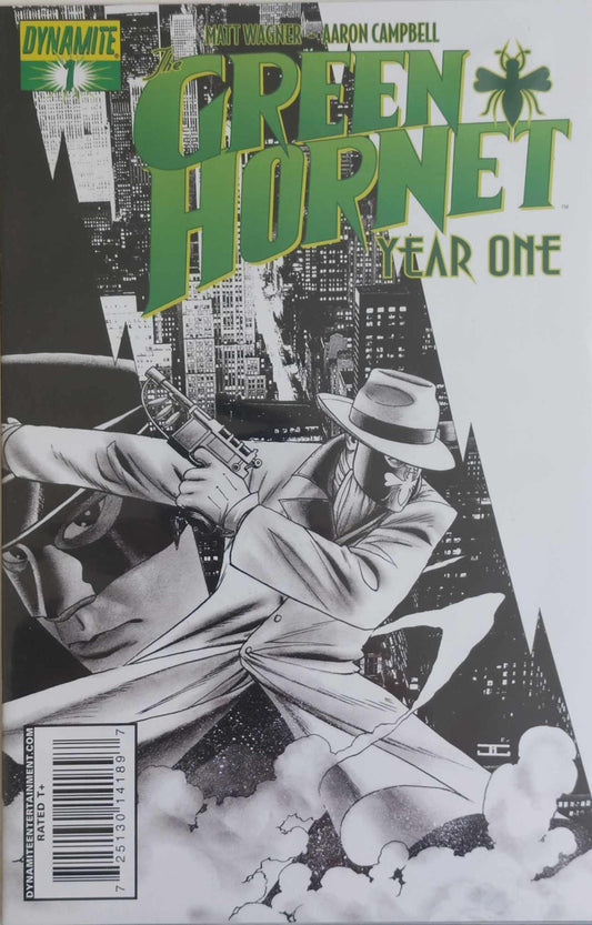 The Green Hornet Year One #1 Sketch Variant