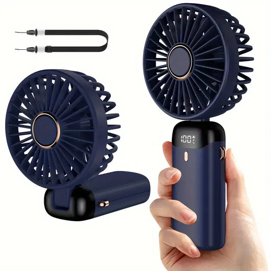 Portable Handheld Fan With USB Charging
