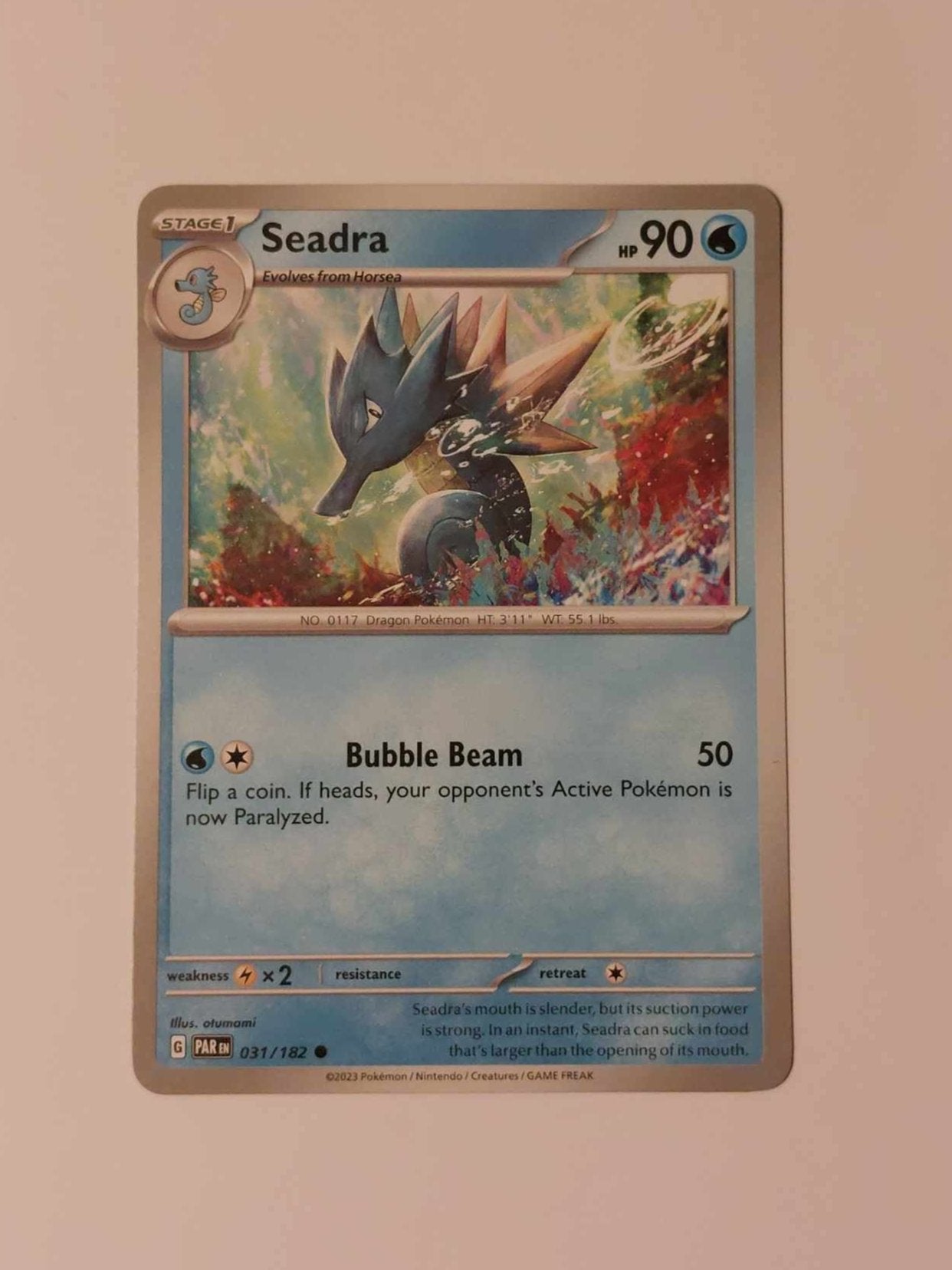 Pokemon Card - Seadra
