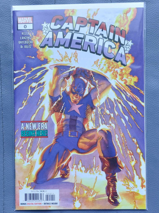 Comic Captain America #0 Marvel Comics 2022 NM+