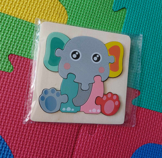 Children's Animal/Objects Jigsaws- Elephant