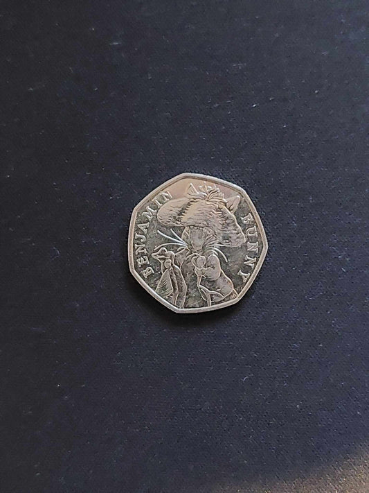 Benjamin Bunny 50p "used"