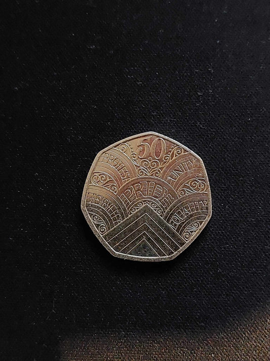 Pride Month 50p Coin "used"