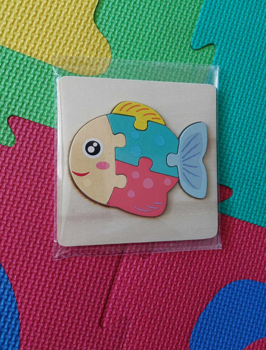 Children's Animal/Objects Jigsaws- Fish