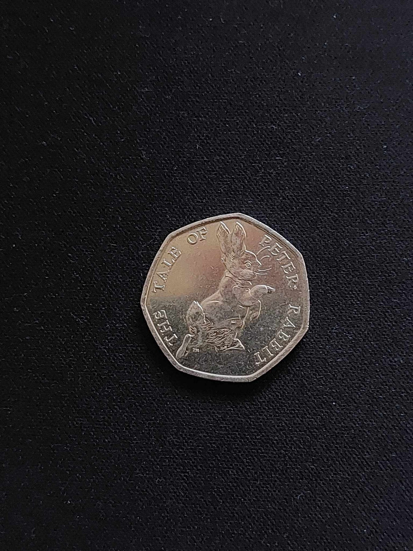 Peter Rabbit 50p "used"