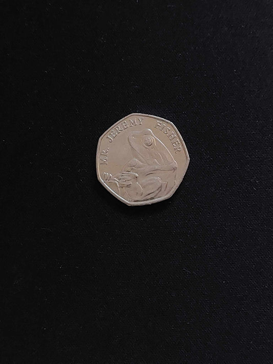 Beatrix Potter -  Mr Jeremy Fisher 50p "used"