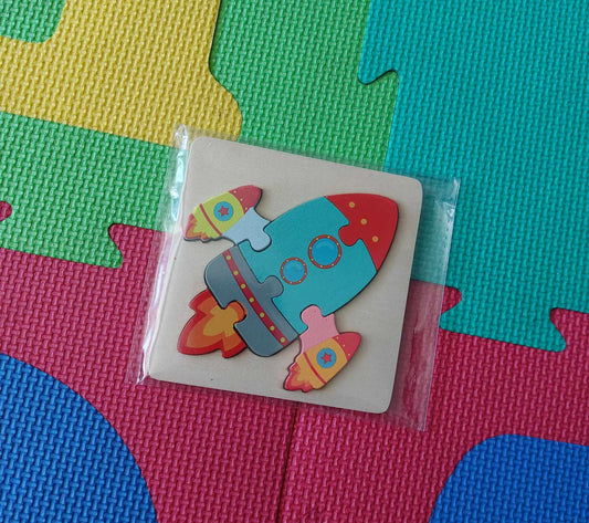 Children's Animal/Objects Jigsaws- Rocket