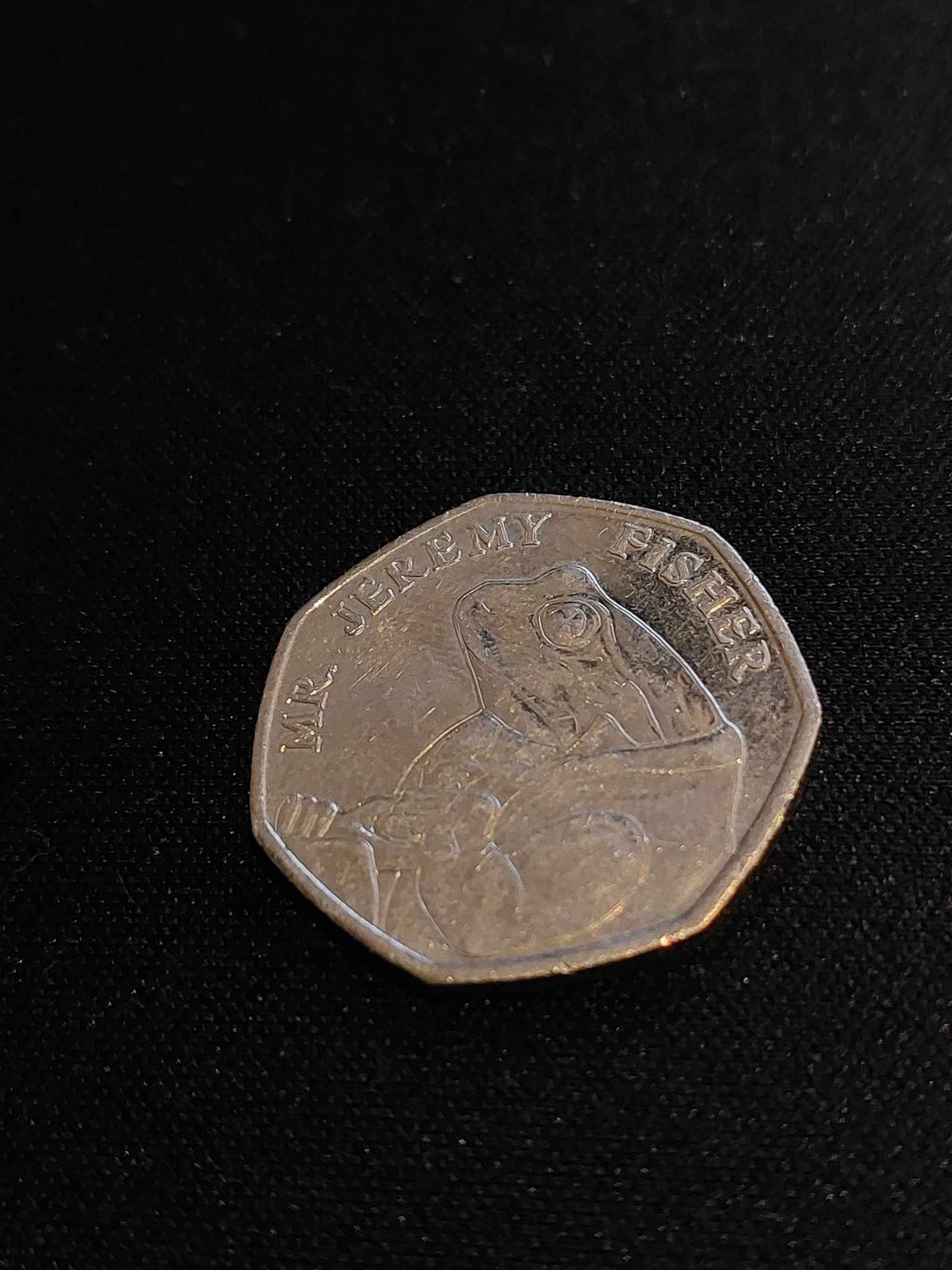 Beatrix Potter -  Mr Jeremy Fisher 50p "used"