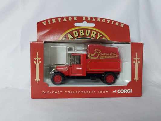 Corgi Vintage Selection Cadburys 1999 Bournville Travellers Chocolate Van, Red