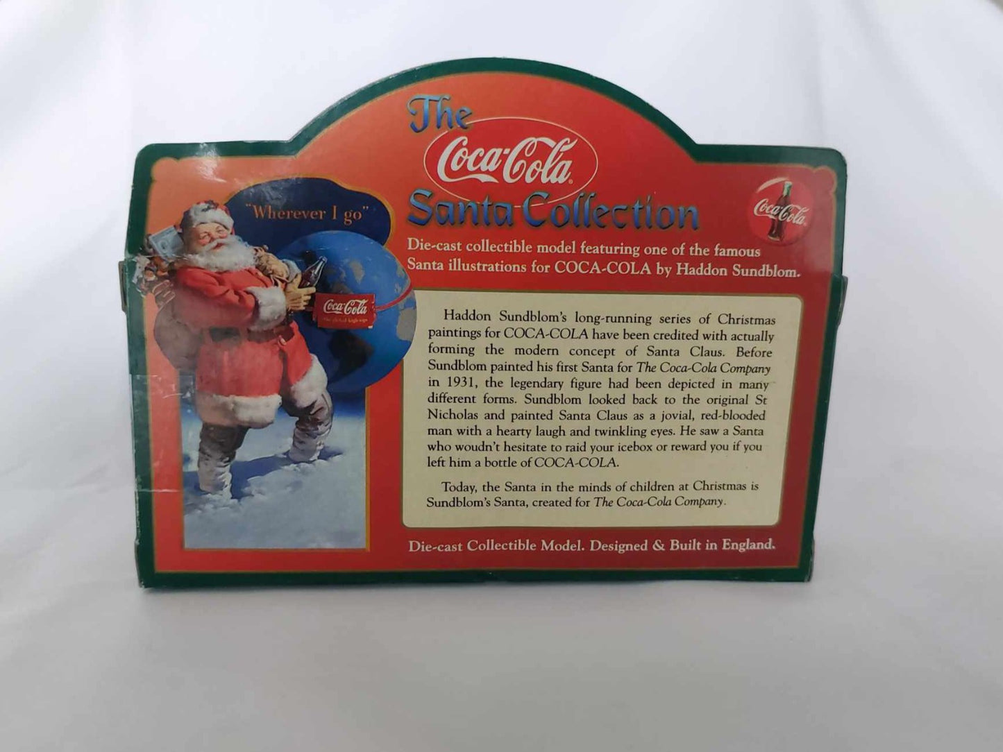 Coca Cola Car Ford Van 1930 Pere Christmas, original box