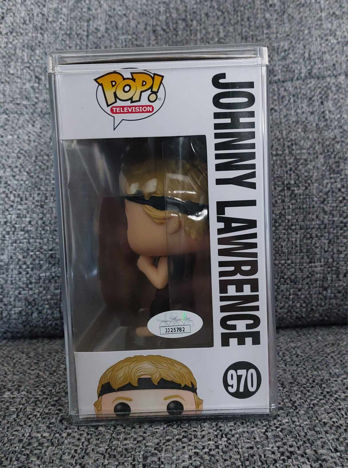 William Zabka Cobra Kai signed funko figure Karate Kid no mercy