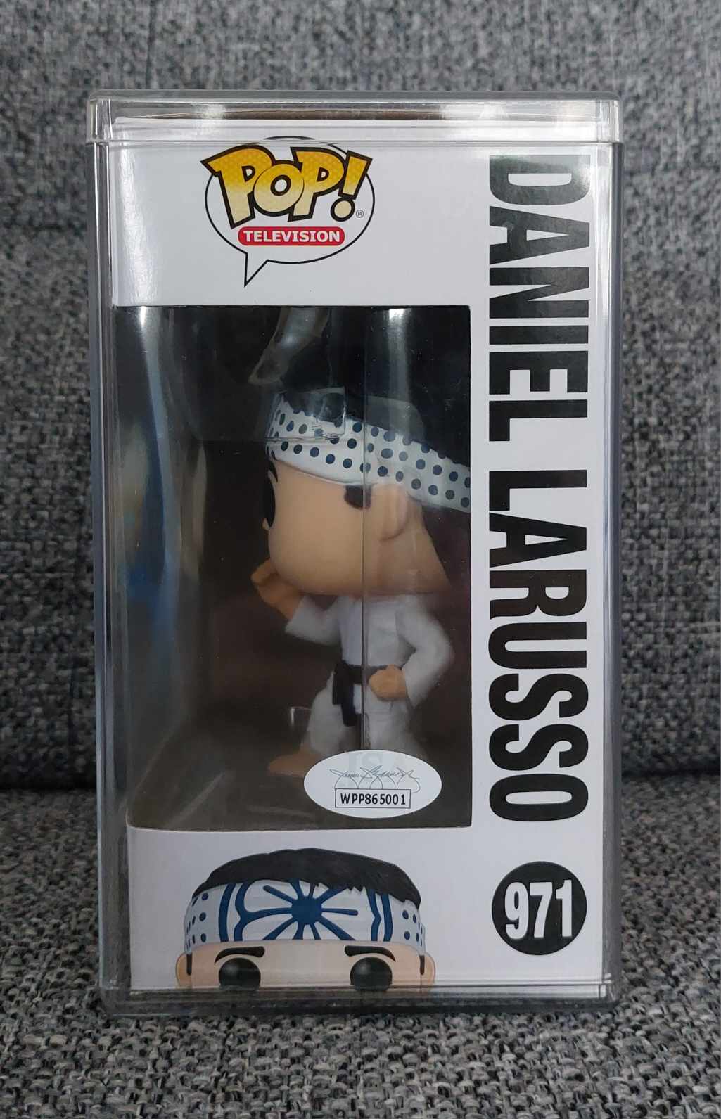 Ralph Macchio Signed Daniel LaRusso Funko Pop The Karate Kid Beckett BAS COA