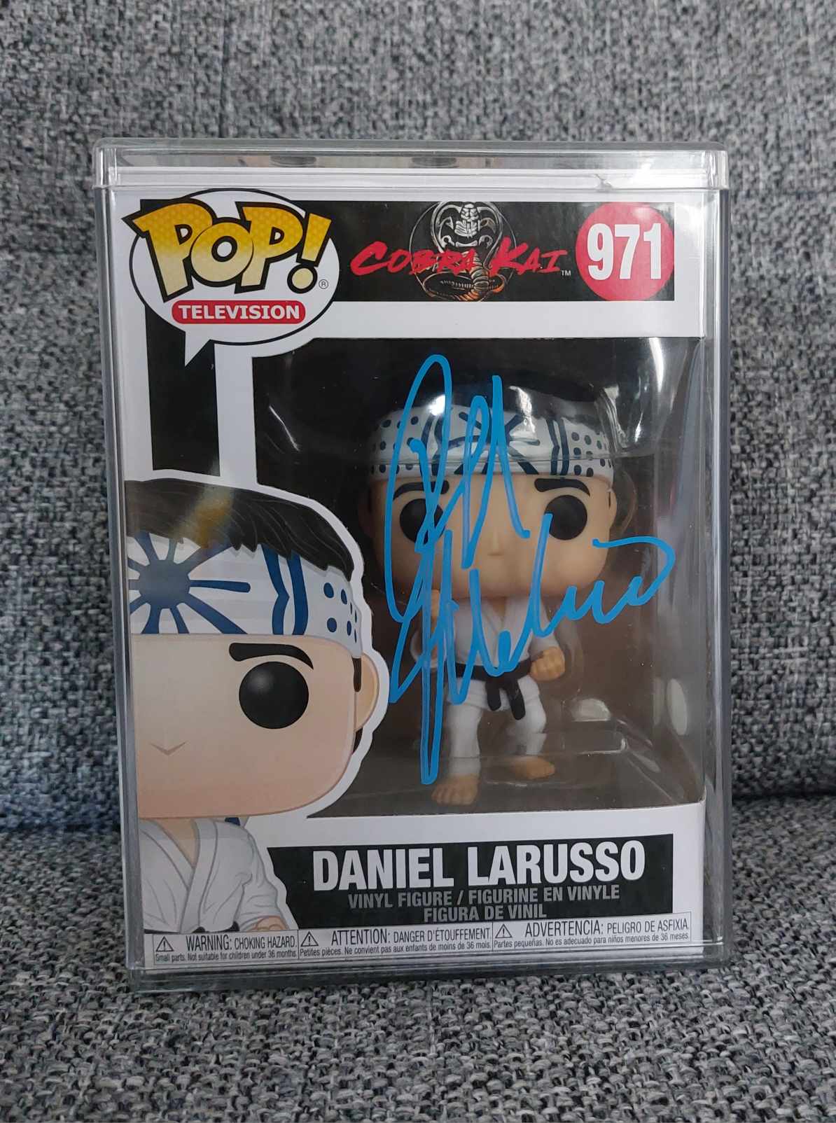 Ralph Macchio Signed Daniel LaRusso Funko Pop The Karate Kid Beckett BAS COA