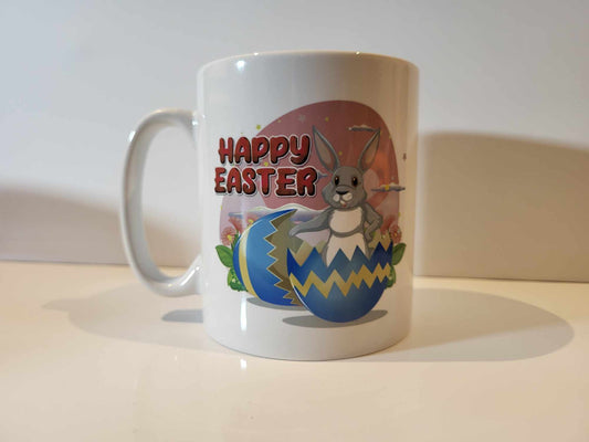 Happy Easter Mug Printed on Two Sides 10 oz Mug