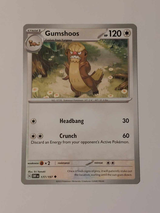 Pokemon Card - Gumshoos