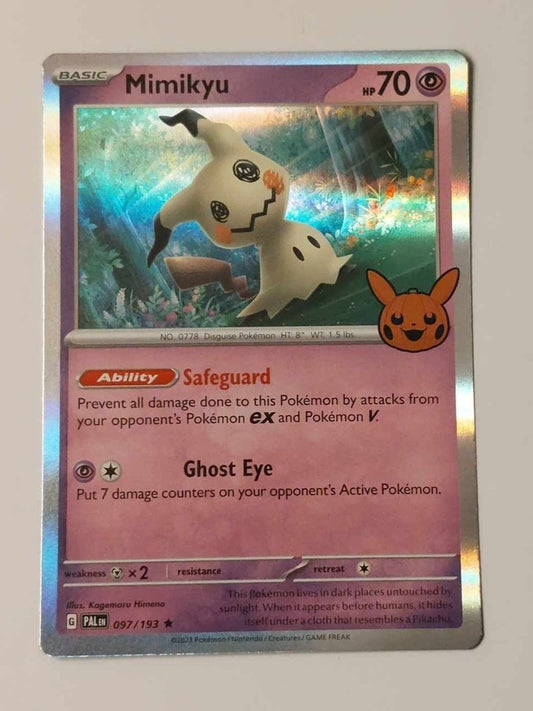 Pokemon - 097/193 - Mimikyu - Trick or Trade 2023 - Holo