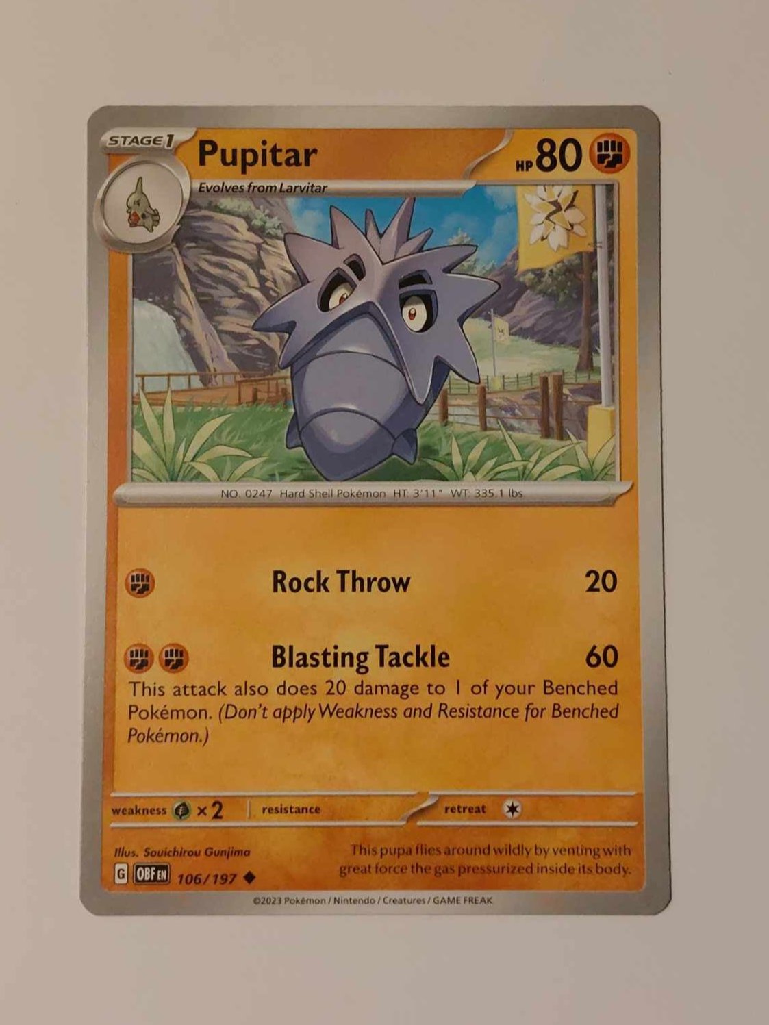 Pokemon TCG Pupitar