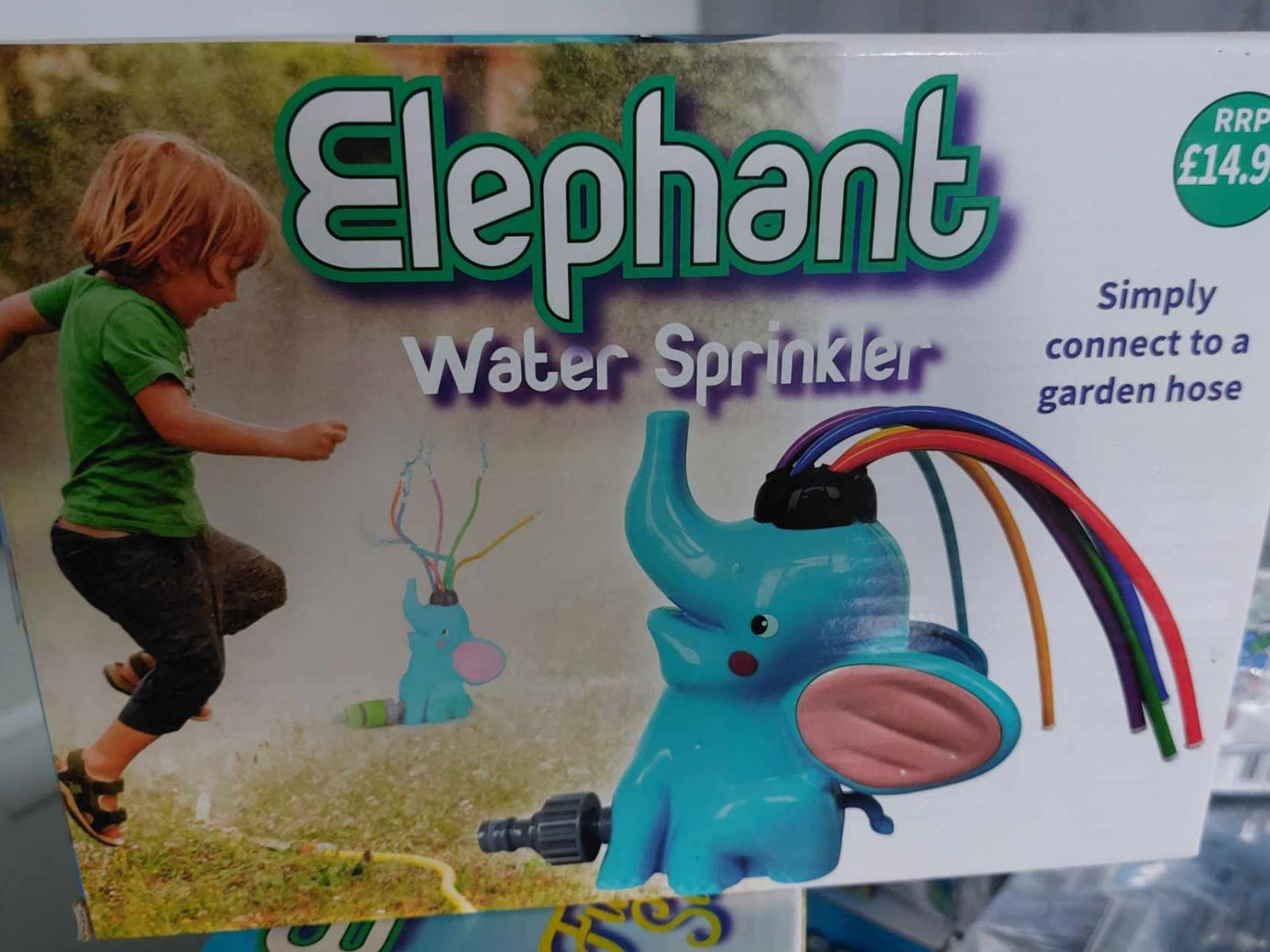 Elephant, kids garden water sprinkler