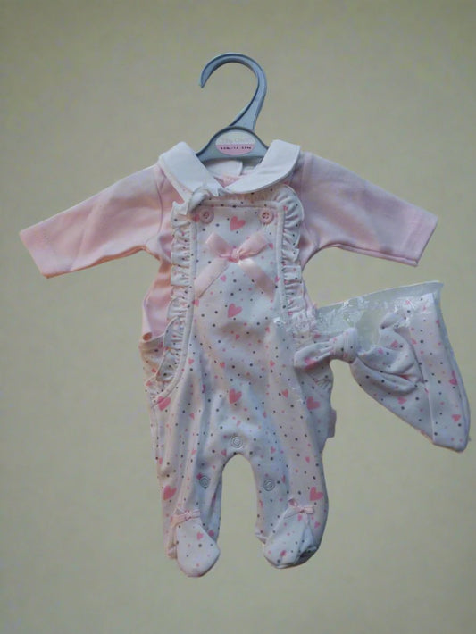 Tiny Baby All In One 3-5lbs / 1.4 -2.3 kg pink