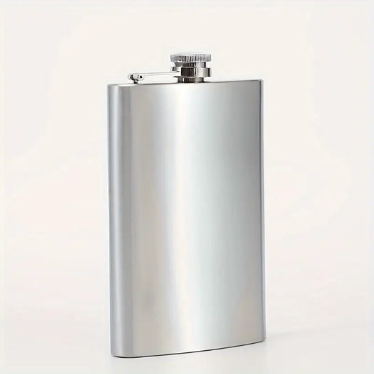 Polished Stainless Steel Flask