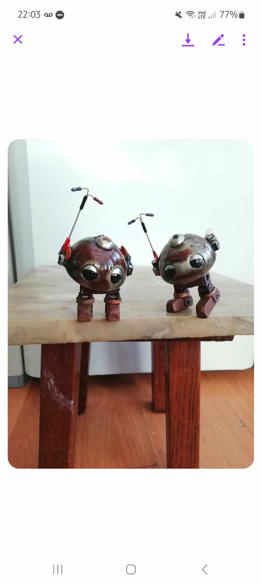 LoveBots hand made in Sheffield