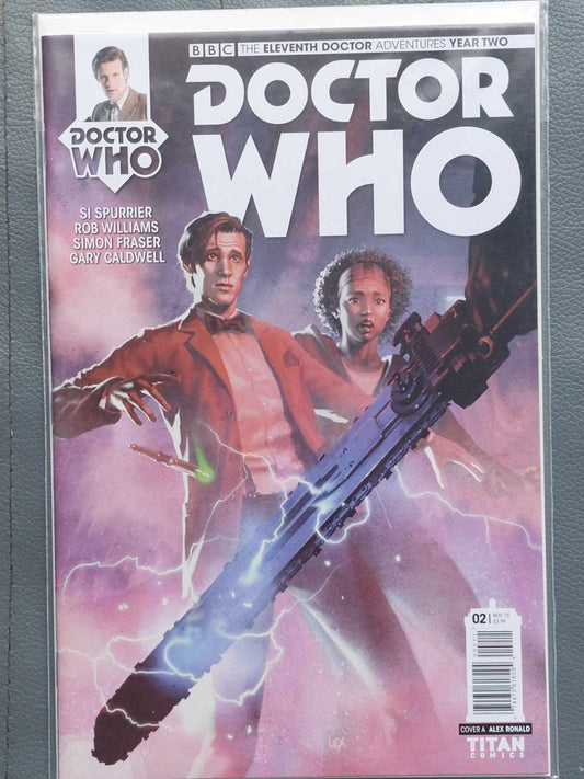 Comic Doctor Who The Eleventh 11th Doctor Adventures Year Two #2 comic book TV series