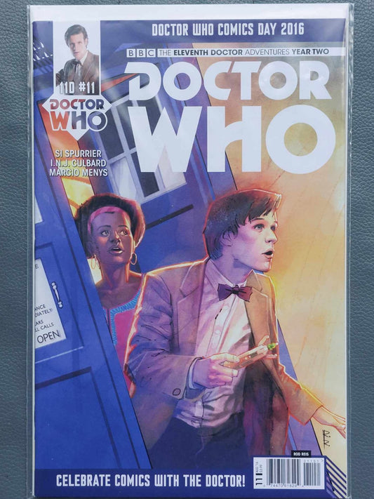 Comic Dr Who Eleventh Doctor Year Two #11 Titan Comics (2015) Cover E