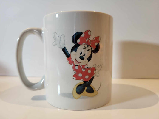 Micky Mouse & Minnie Mouse 10oz Mug -One Side Minnie Mouse