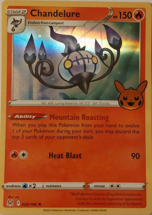 Pokemon Card - Chandelure 033/192