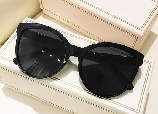 Unisex Oversized Cat-Eye Fashion Glasses