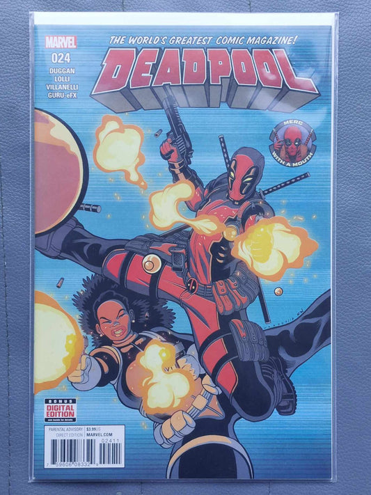 Comic DEADPOOL #24 NEW (BAGGED & BOARDED) FREEPOST